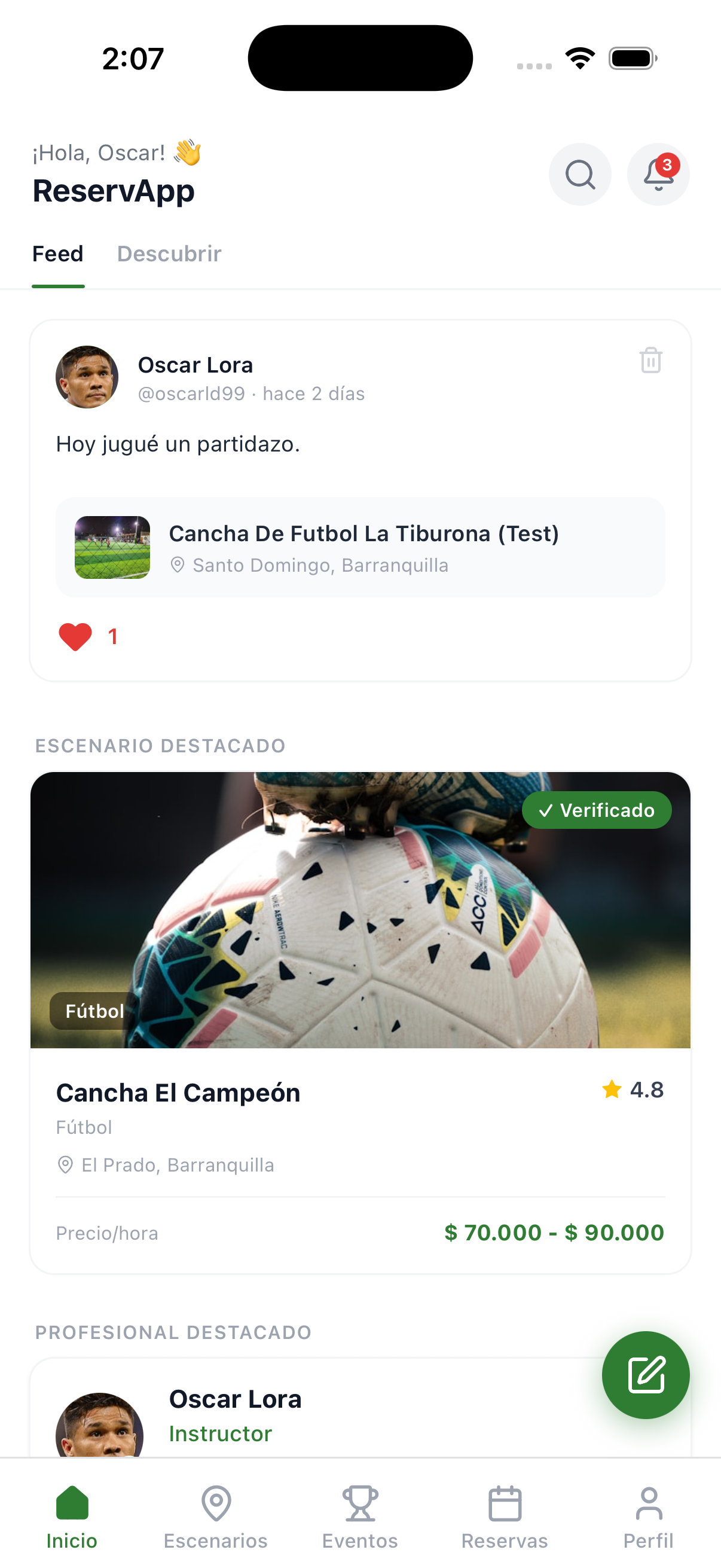 ReservApp — Home